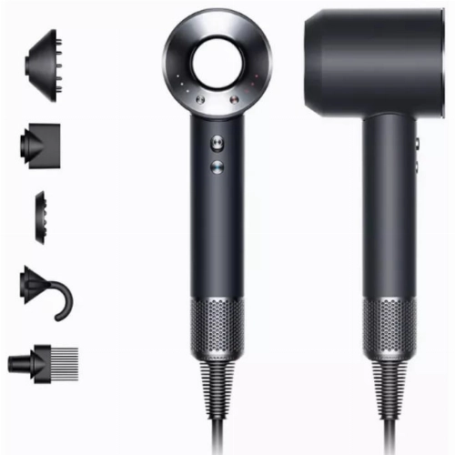 Фен Dyson Supersonic HD08, Black/, Silver, серебристый