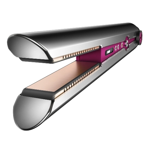 Выпрямитель для волос Dyson HS03 Corrale фуксия с набором фирменных расчесок, Nickel/Fuchsia